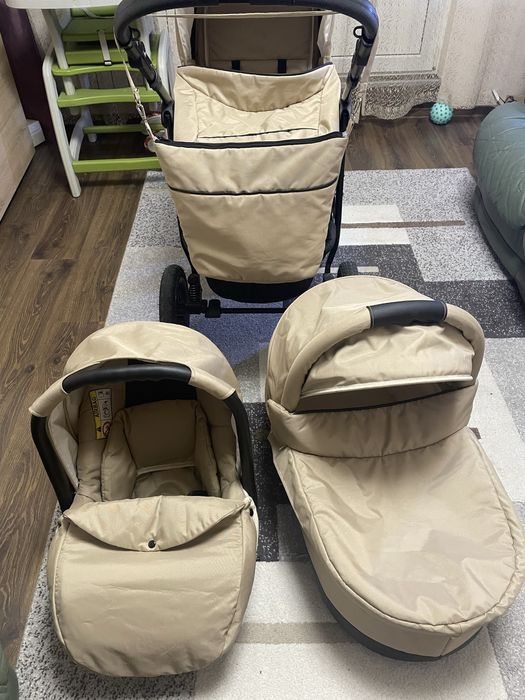 Vand carut 3-1 Krausman clasic beige