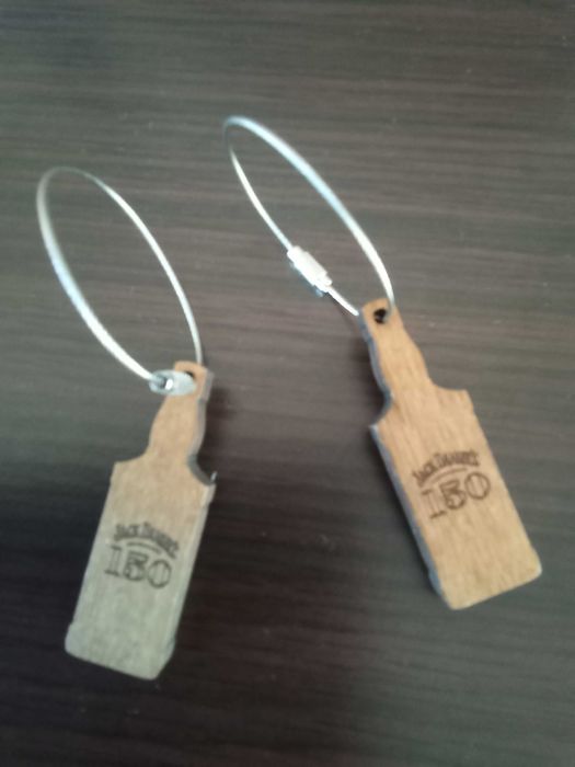 2бр. Jack Daniel’s нови ключодържатели /рекламен, фенски артикул /