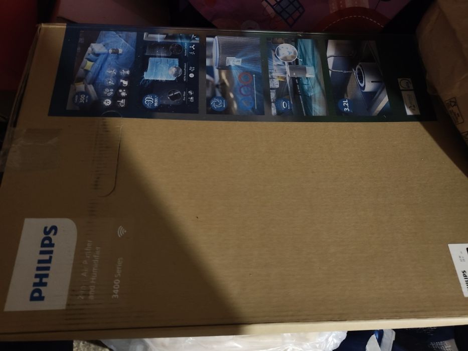 Purificator si umidificator de aer 2in1 Philips seria 3400 AC3421/13,