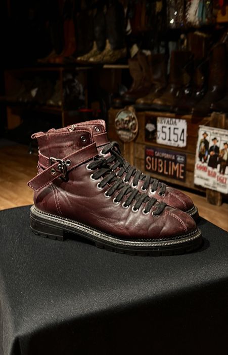 Ботинки из натуральной кожи