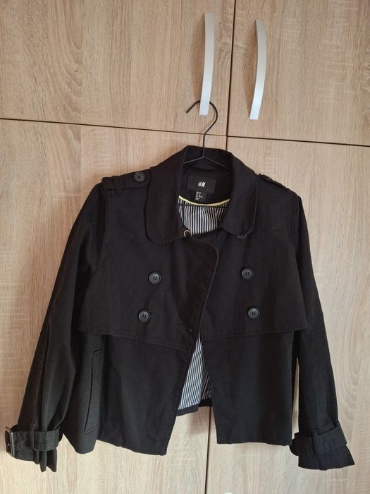 Trench dama negru H&M – mărimea 40
