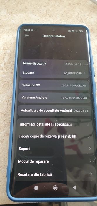 Xiaomi 12- 12 gb ram -256 gb memorie. - ecranl  LTPO AMOLED. -Sunet Harman Kardon