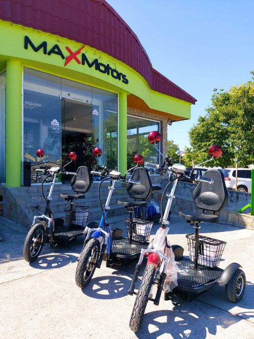 Електрически Триколки с задно задвижване 1200W MaxMotors А3+