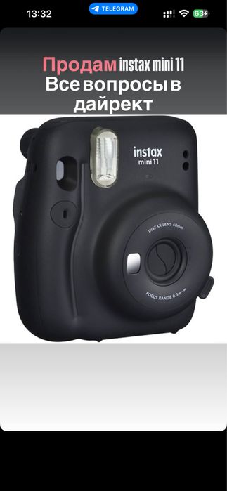 Instax mini 11 черный