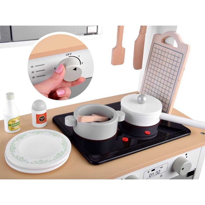 Детска Дървена Кухня Nicole с включени аксесоари