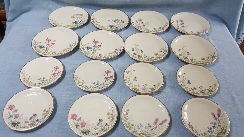 Порцеланови чинии- Бавария-16 броя и  Комплект порцеланови  съдове