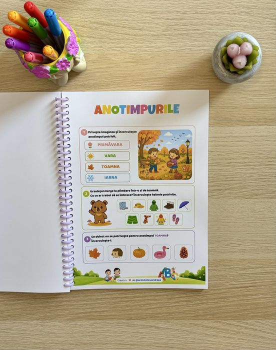 Caiet de activitati pentru copii 3-5 ani