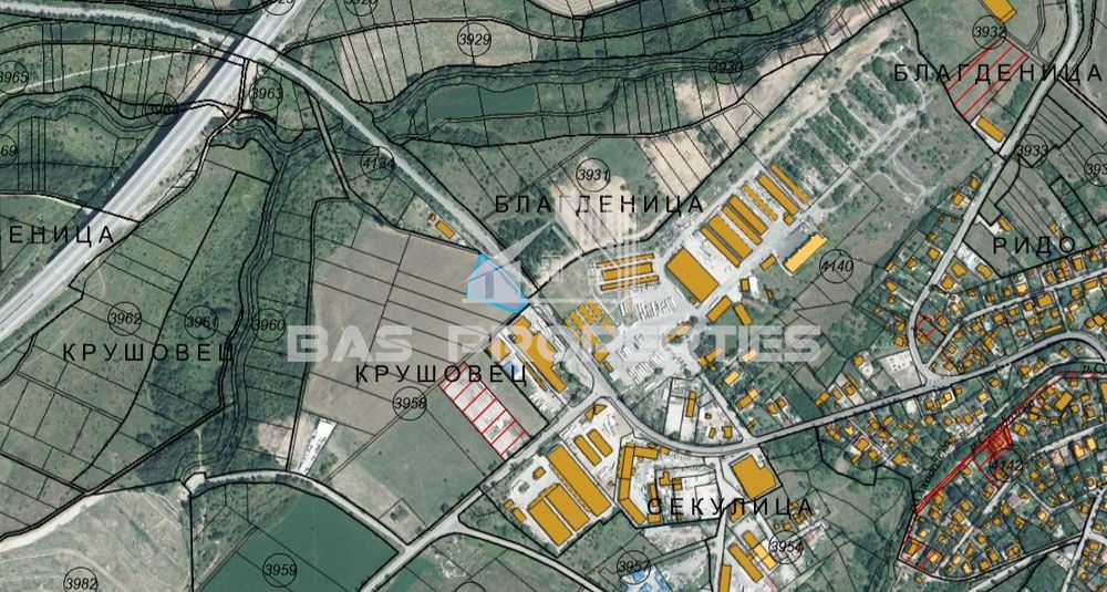 Парцел в София-Суходол площ 3000