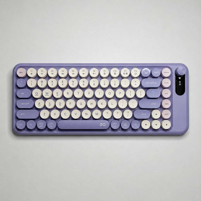 Combo tastatură și mouse wireless Fantech GO MOCHI mov, 2.4 GHz, nou