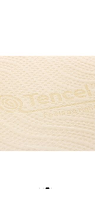 Topper saltea Best Sleep Kring Premium Starcasts, H 6cm, 3cm spuma poliuretanica+ 2cm High Resiliance, husa tencel