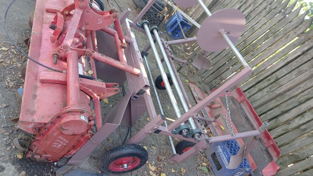 Mașină de bilonat/ Masina de intins folie cu freză Mitsubishi