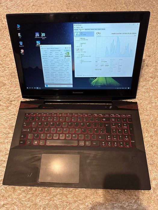 Laptop Gaming I5 4210H 500 SSD 16 GB Ram PV GTX 860M Tastatura Rosie