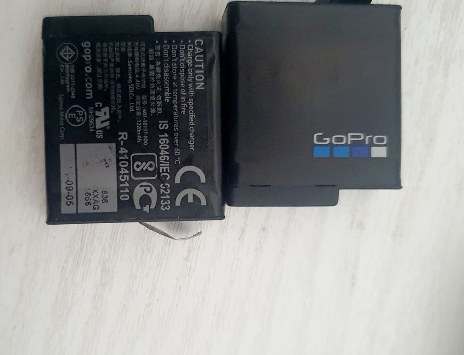 Incarcator dublu GoPro Hero7 Black
Acumulatori rezerva