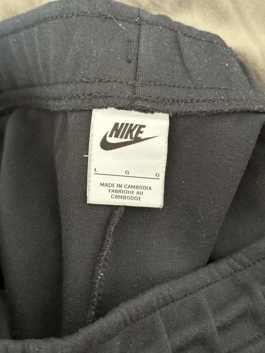 Nike tech fleece black joggers Оригинално! CU4495-010