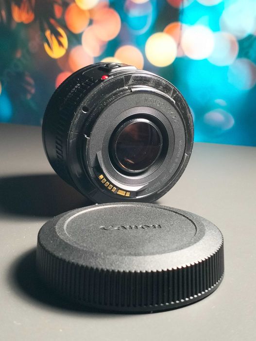 объектив Canon ef 50mm 1.8 II