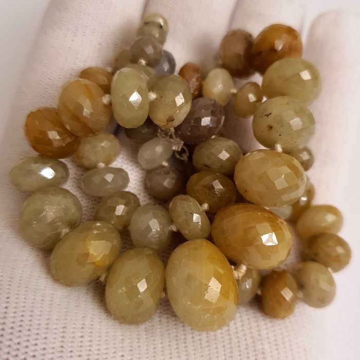 colier statement safire naturale mari