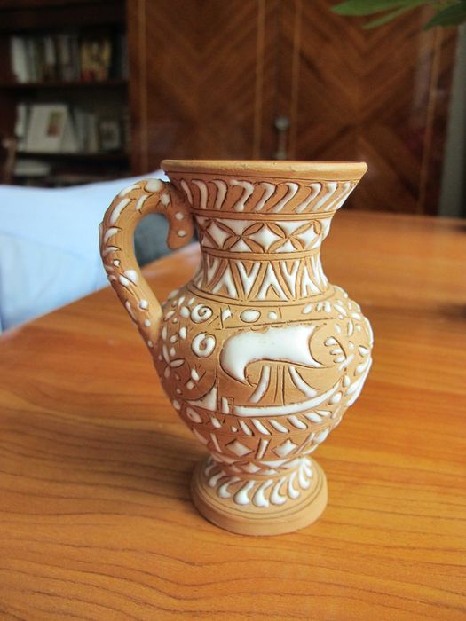 Vaza greceasca Icaros Pottery 1966