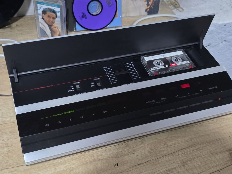 BANG & OLUFSEN, receiver beomaster 2000, deck beocord 2000 ,hifi retro