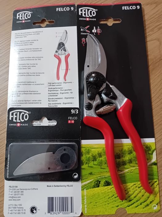 Set profesional FELCO 9 / lama de rezerva