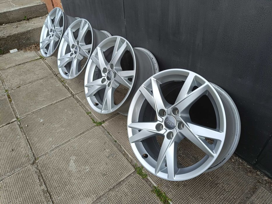 ОРИГИНАЛНИ джанти 17 ' цола 5x112 АУДИ / AUDI Volkswagen Skoda ET38 7,5J 66.6