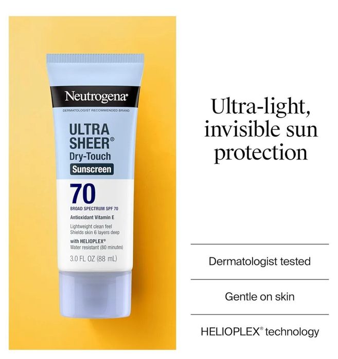 Neutrogena Ultra Sheer Dry-Touch SPF krem original  Amerika