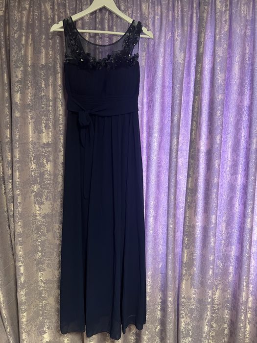 Rochie voal albastra