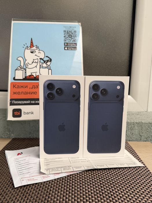 НОВИ! 512Gb *ЛИЗИНГ* iPhone 17 Pro Max Deep Blue 24М ГАРАНЦИЯ