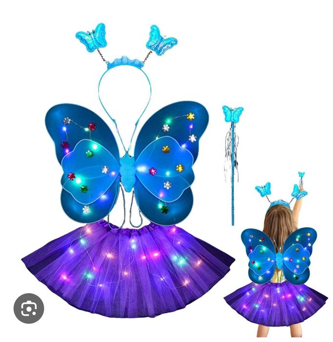 Детски костюм с ангелски крила