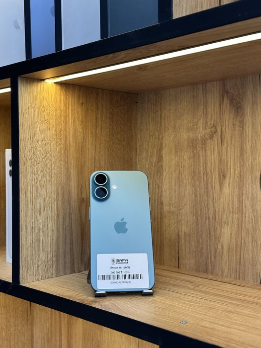 айфон 16 зеленый идеал без коробки