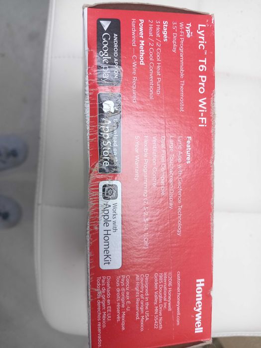 Termostat Honeywell Home T6 Pro Smart Wi-Fi TH6320WF2003