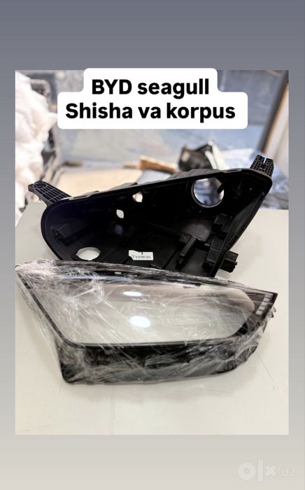 BYD shisha va korpus  fara