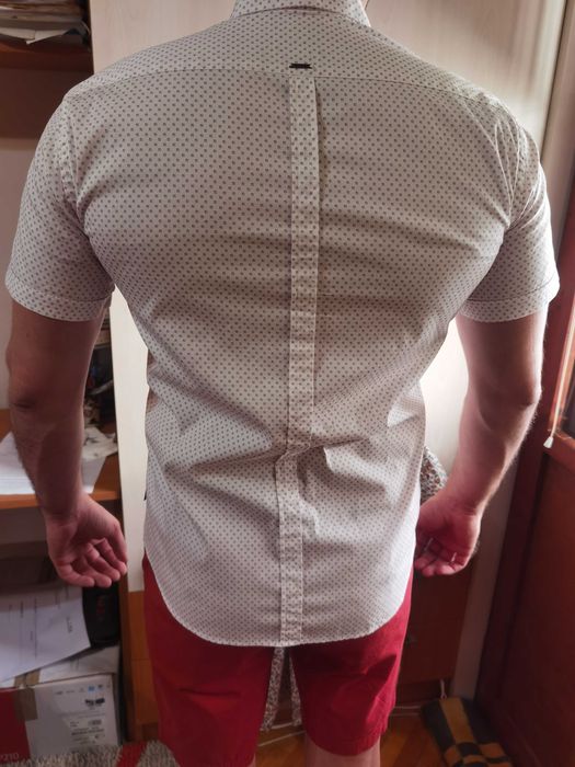 Риза Teodor с къс ръкав