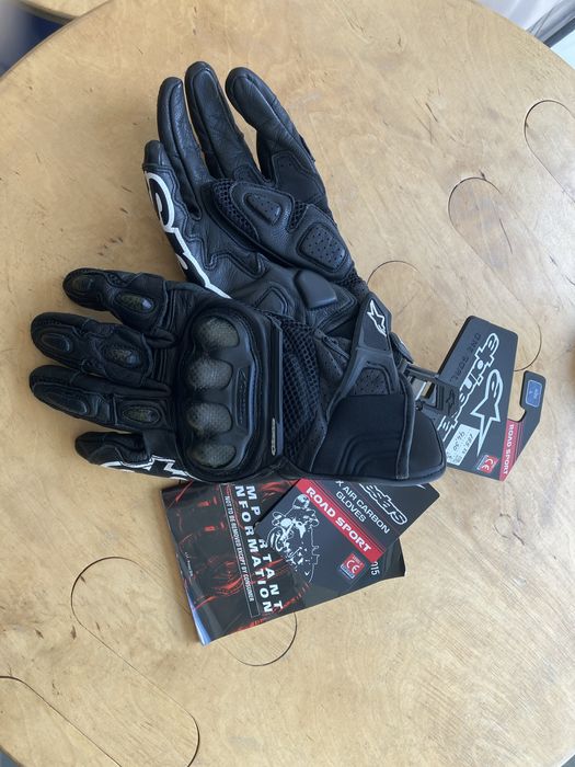 Чисто нови мото ръкавици ALPINESTARS SP-X AIR CARBON Black L-размер