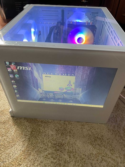 PC Gaming Intel® Core™ i5-14400F 4.7GHz, 16GB DDR5, 1TB SSD, MSI GeForce RTX™ 5060 SHADOW 8GB GDDR7, Sursa Corsair RM850 850W