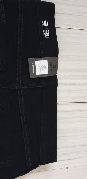 G - Star 3301 Slim Fit Mens Size 30/32 НОВО! ОРИГИНАЛ! Мъжки Дънки!