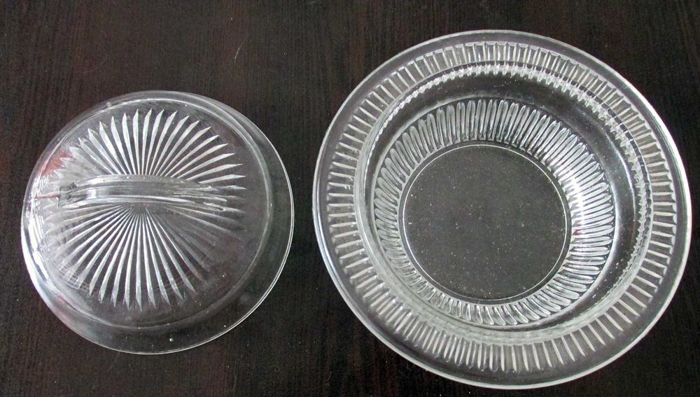 Нови стъклени соц бонбониери и чинийки за ядки