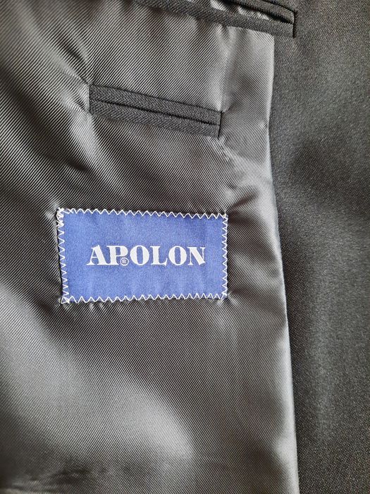 Мъжки костюм черен Аполон 52R