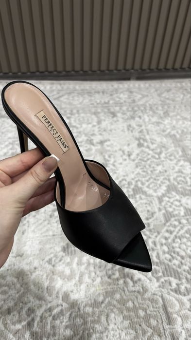 Мюлли на каблуке