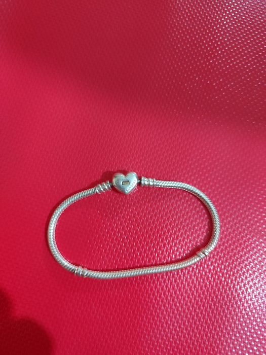 Браслет Pandora серебро золото