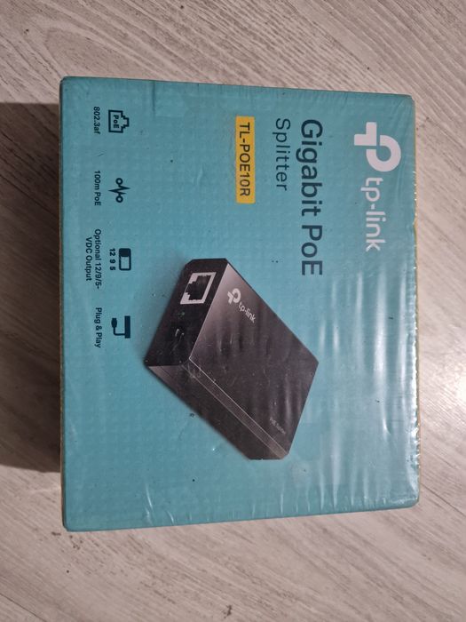 POE Injector TP-Link TL-POE150S si Splitter TL-POE10R