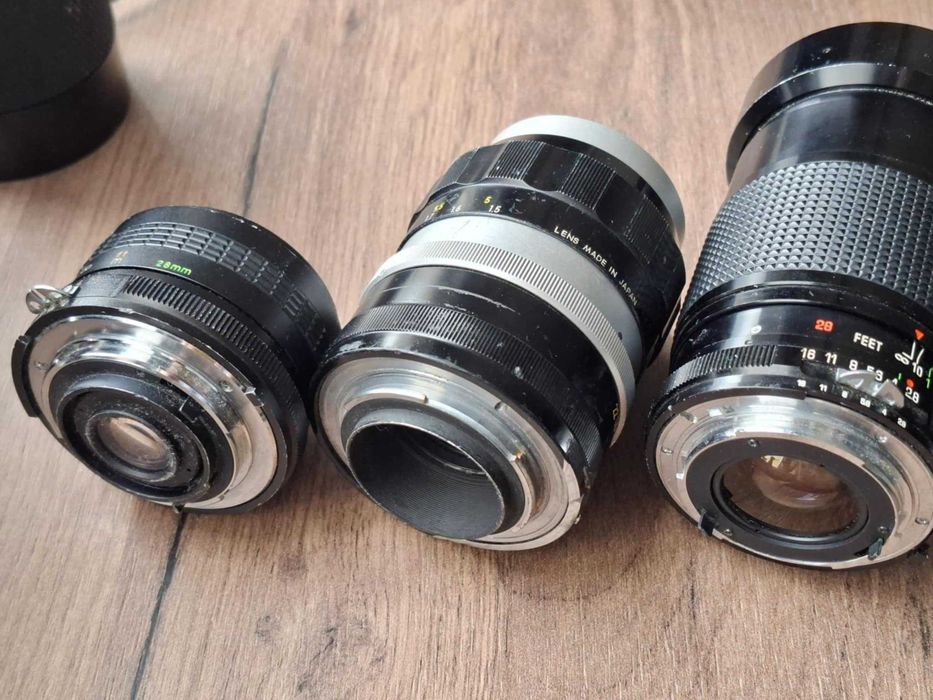 Обективи Nikon F Vintage Ретро Варио Твърди