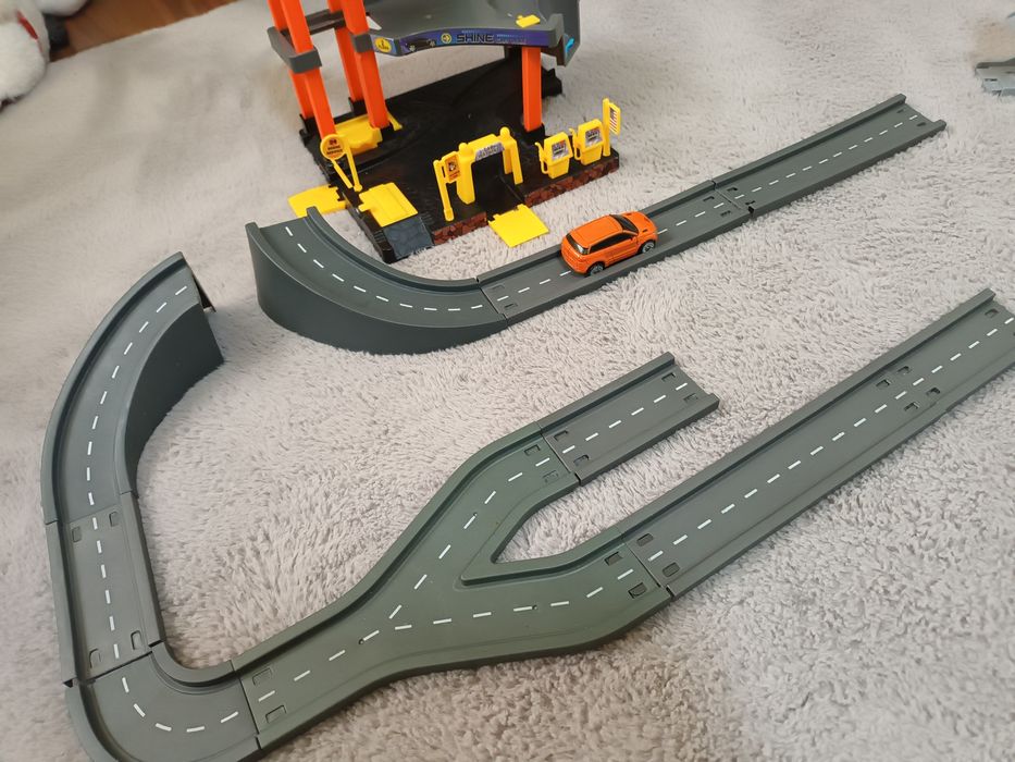 Clădiri pentru mașinuțe mici orășel camion politie