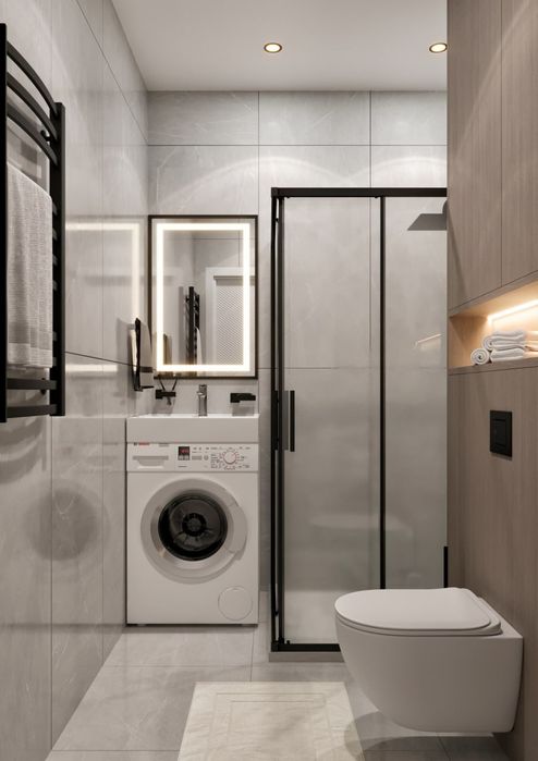 Раковина над стиральной машинкой