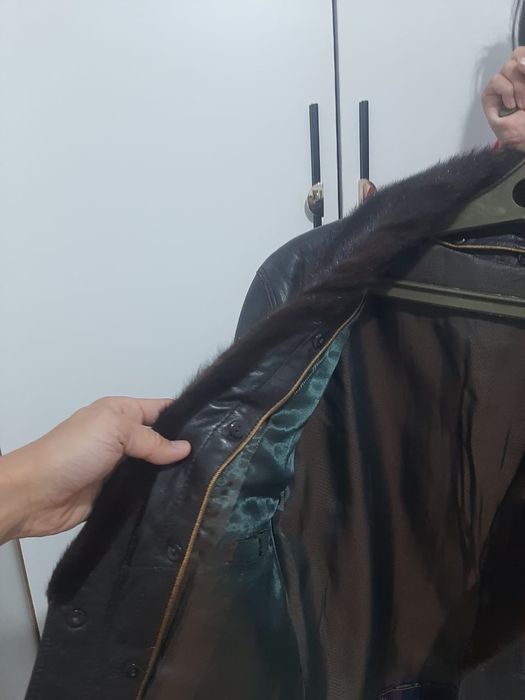 Кожаная  куртка, муж