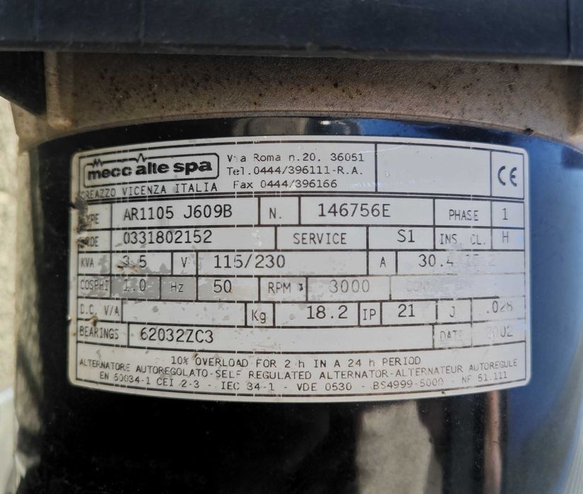 Генератор Макита