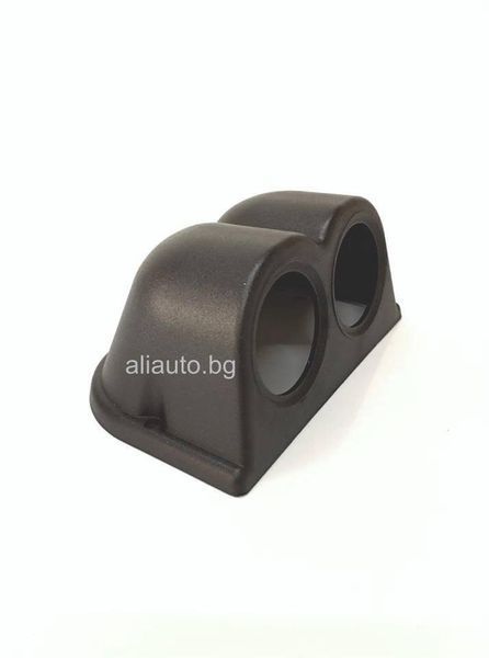 Стойка за 2 измервателни уреда черна