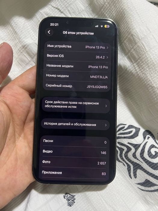 Iphone 13 Pro holati zoʻr