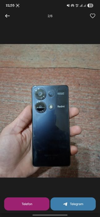 Redmi not 13 pro 8/256