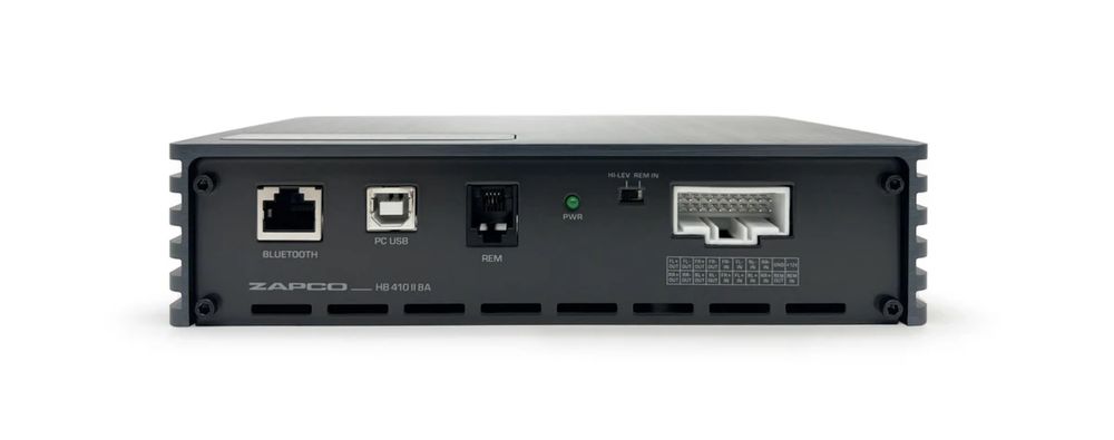 ZAPCO HB-410-II-8A 8-канальный усилитель с DSP-процессором