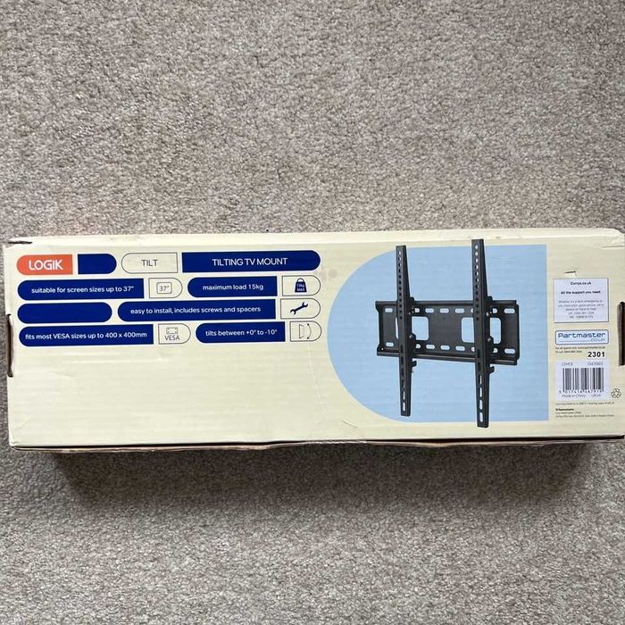 ТВ стойка LOGIK LTM13 26" - 37" Tilt TV Bracket Max Load 15kg